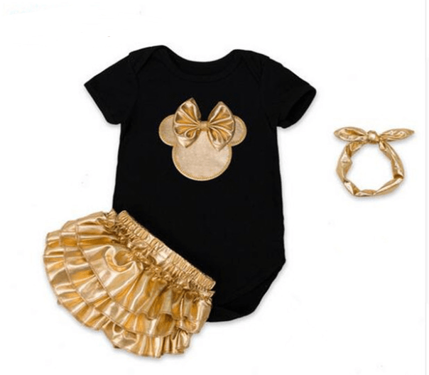 Cute Solid Color Baby Romper GlamzLife