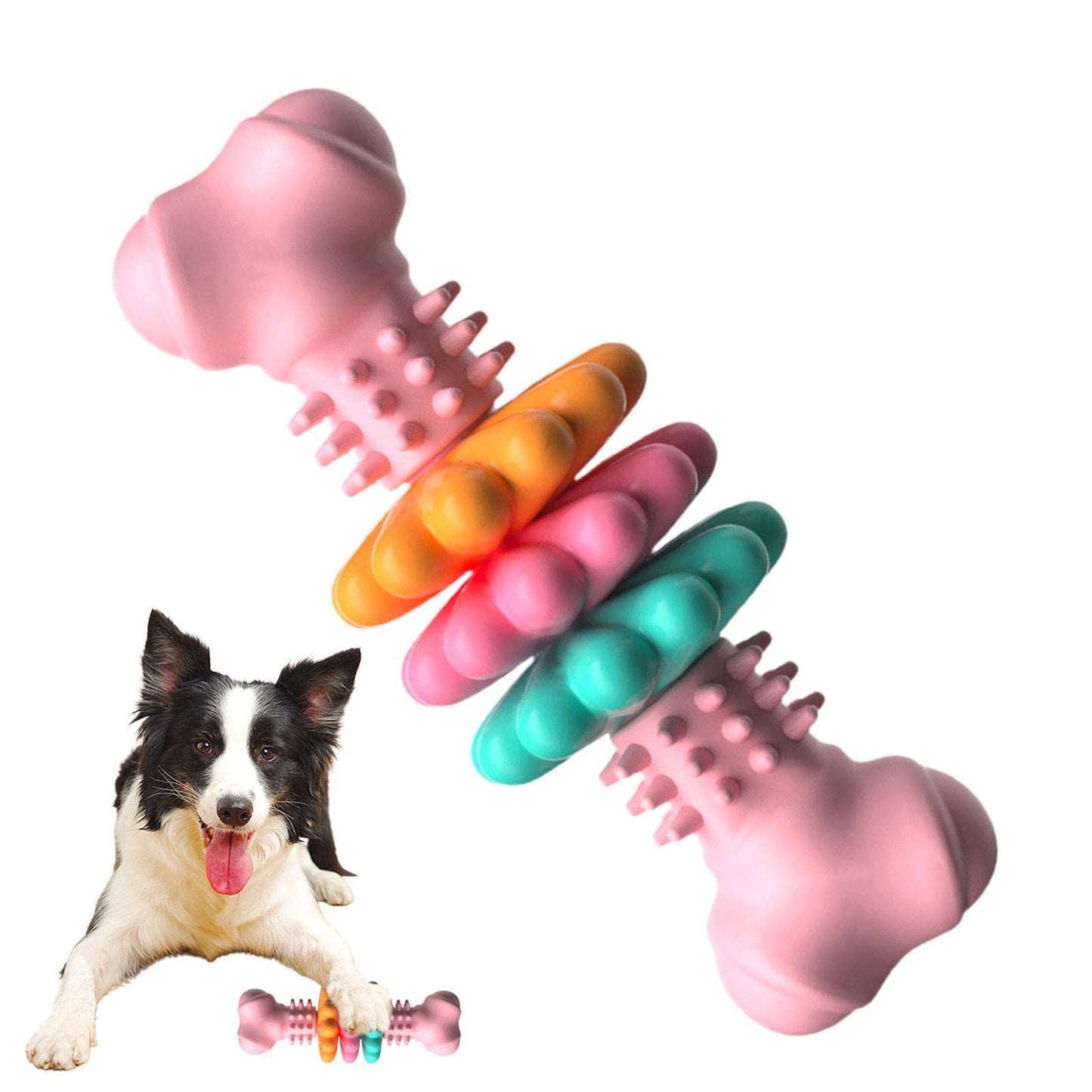 Dog Chew Bone Type Teeth Cleaning Toy GlamzLife