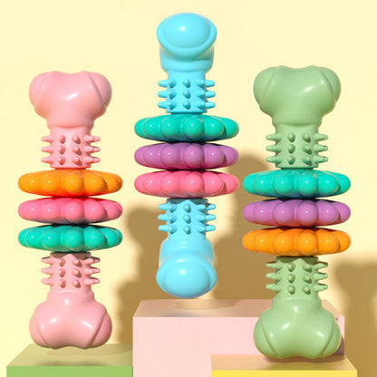 Dog Chew Bone Type Teeth Cleaning Toy GlamzLife