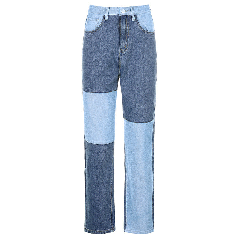 Fashionable High-Rise Jeans For Women's | Blue | GlamzLife