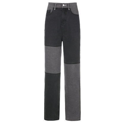 Fashionable High-Rise Jeans For Women's | Grey | GlamzLife