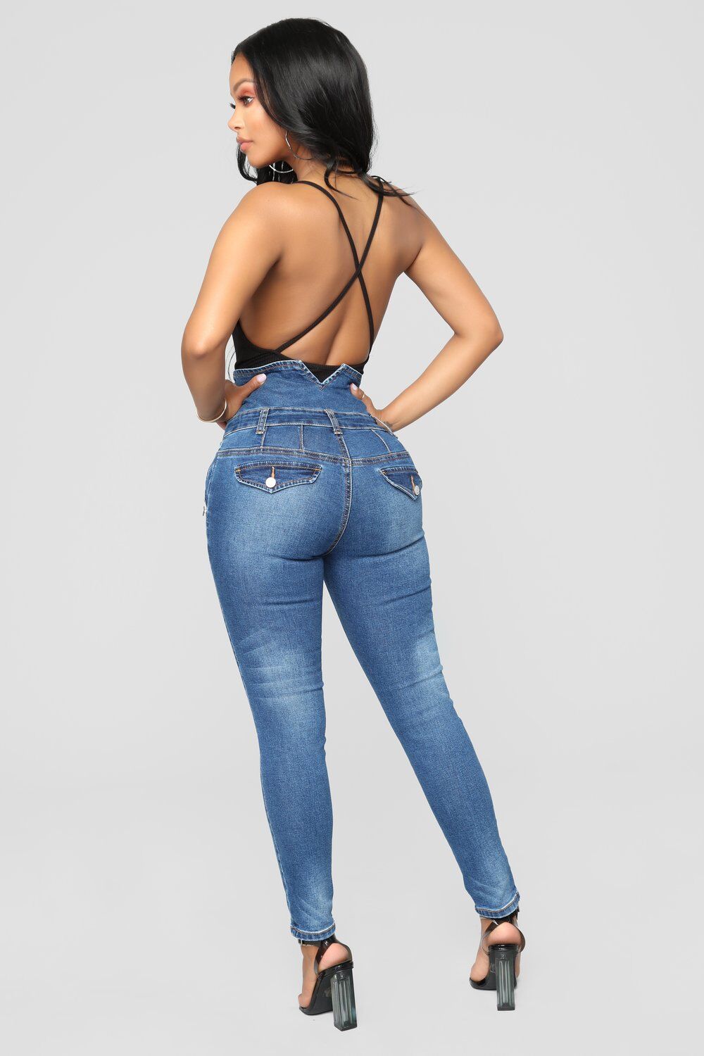 Fashionable High Waist Skinny Pencil Denim Pants | | GlamzLife