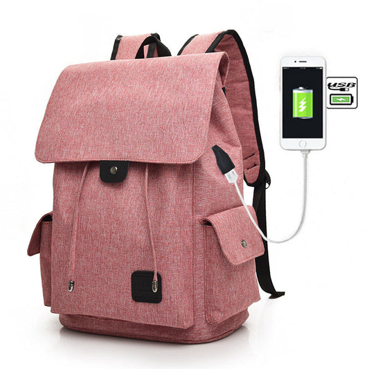 Fashionable USB Charging Laptop Backpack | GlamzLife