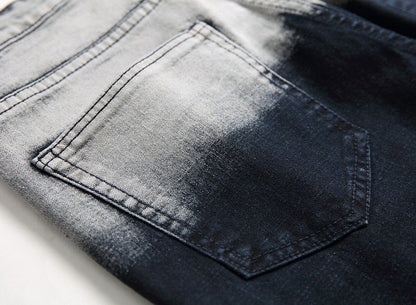 Fashionable Washed Denim Jeans For Men's | GlamzLife