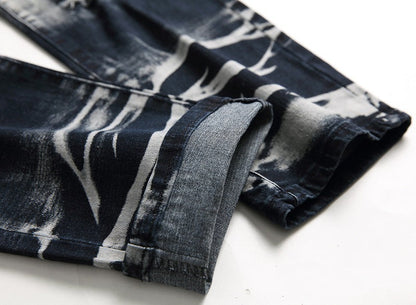 Fashionable Washed Denim Jeans For Men's | GlamzLife