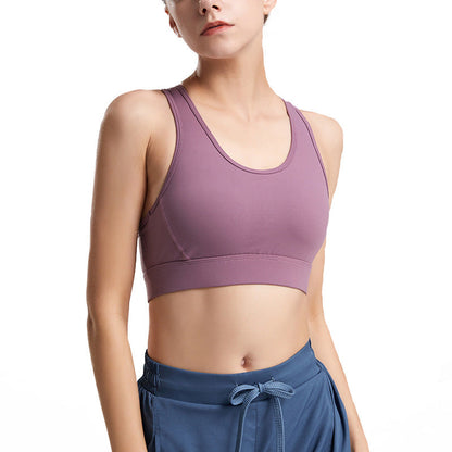 Fitness Yoga Vest Absorption Bra GlamzLife