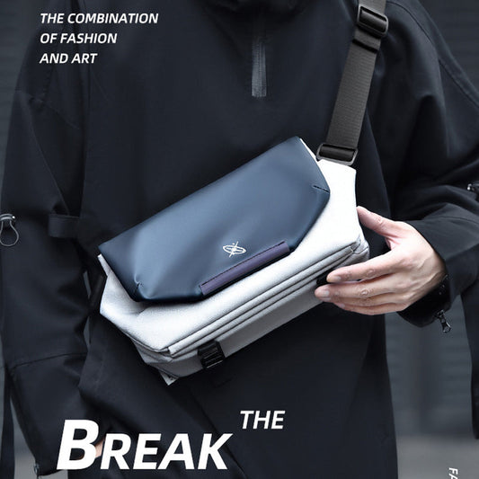 Functional Messenger Bag Men's Shoulder Bag Large Capacity Postman Computer Bag | GlamzLife