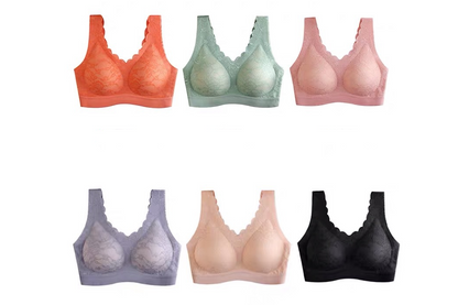 Gathered Invisible Vest Padded Bra | | GlamzLife