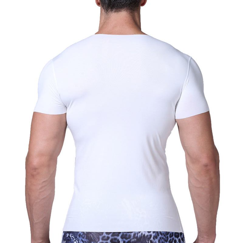 Half-Sleeved Solid Color Plain T-Shirt GlamzLife