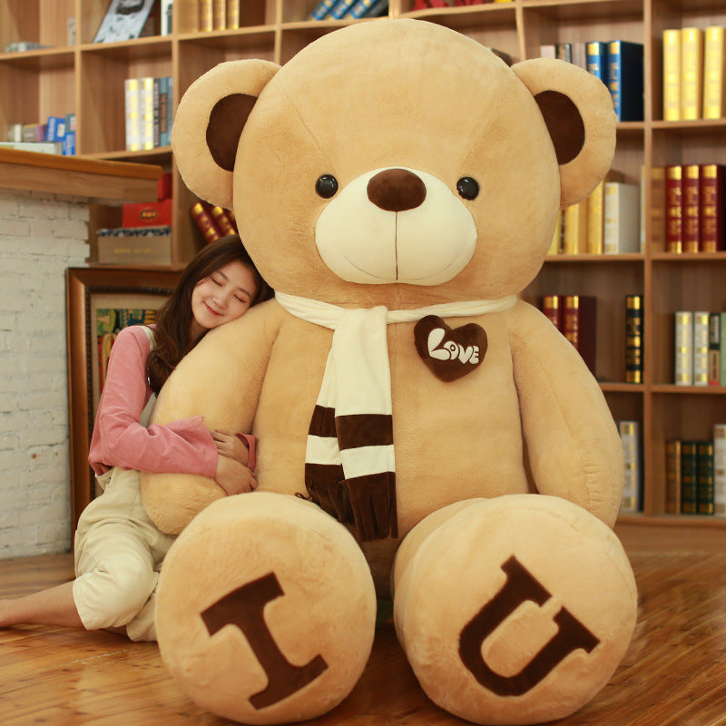 Heart Bear Pillow Plush Soft Toy GlamzLife