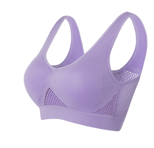 High Quality Comfortable Sports Bra | Purple | GlamzLife
