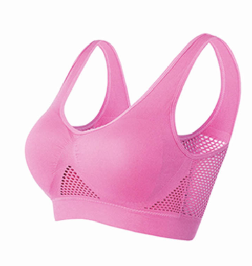 High Quality Comfortable Sports Bra | Pink | GlamzLife