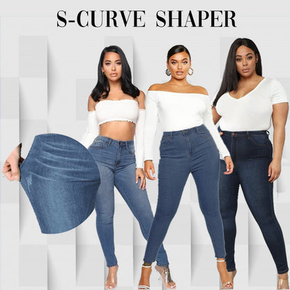 High Rise Waist Skinny Slim Fit Jeans | | GlamzLife