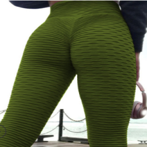 High Waist Fitness Sports Leggings | Dark green | GlamzLife