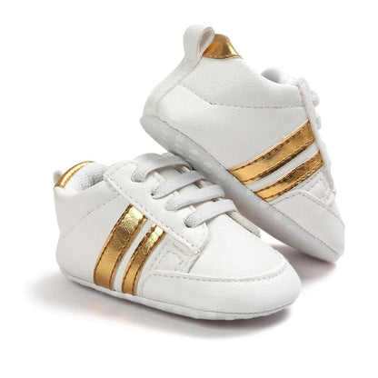 Infant PU Leather Non-slip Soft Sneakers | GlamzLife