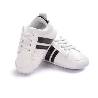 Infant PU Leather Non-slip Soft Sneakers | GlamzLife