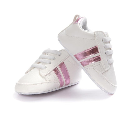 Infant PU Leather Non-slip Soft Sneakers | GlamzLife