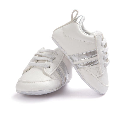 Infant PU Leather Non-slip Soft Sneakers | GlamzLife