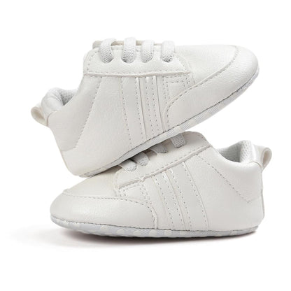 Infant PU Leather Non-slip Soft Sneakers | GlamzLife