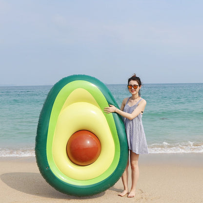 Inflatable Giant Avocado Pool Float Toy | GlamzLife