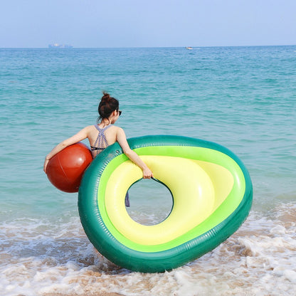 Inflatable Giant Avocado Pool Float Toy | GlamzLife