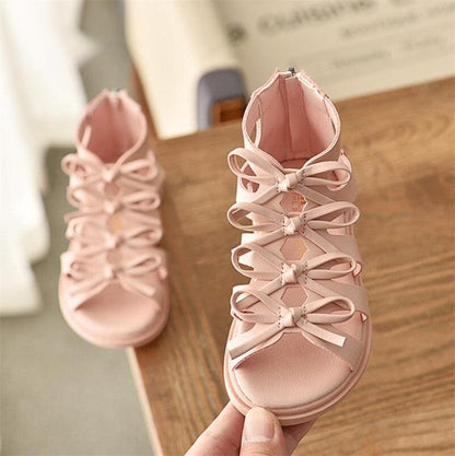 Lace Up Baby Girl's Shoes Sandal | GlamzLife