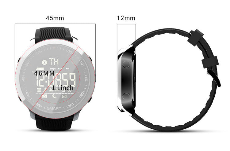 MK18 smart watch bracelet GlamzLife