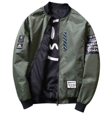 Men's Autumn Reversible Flight Jacket | GlamzLife