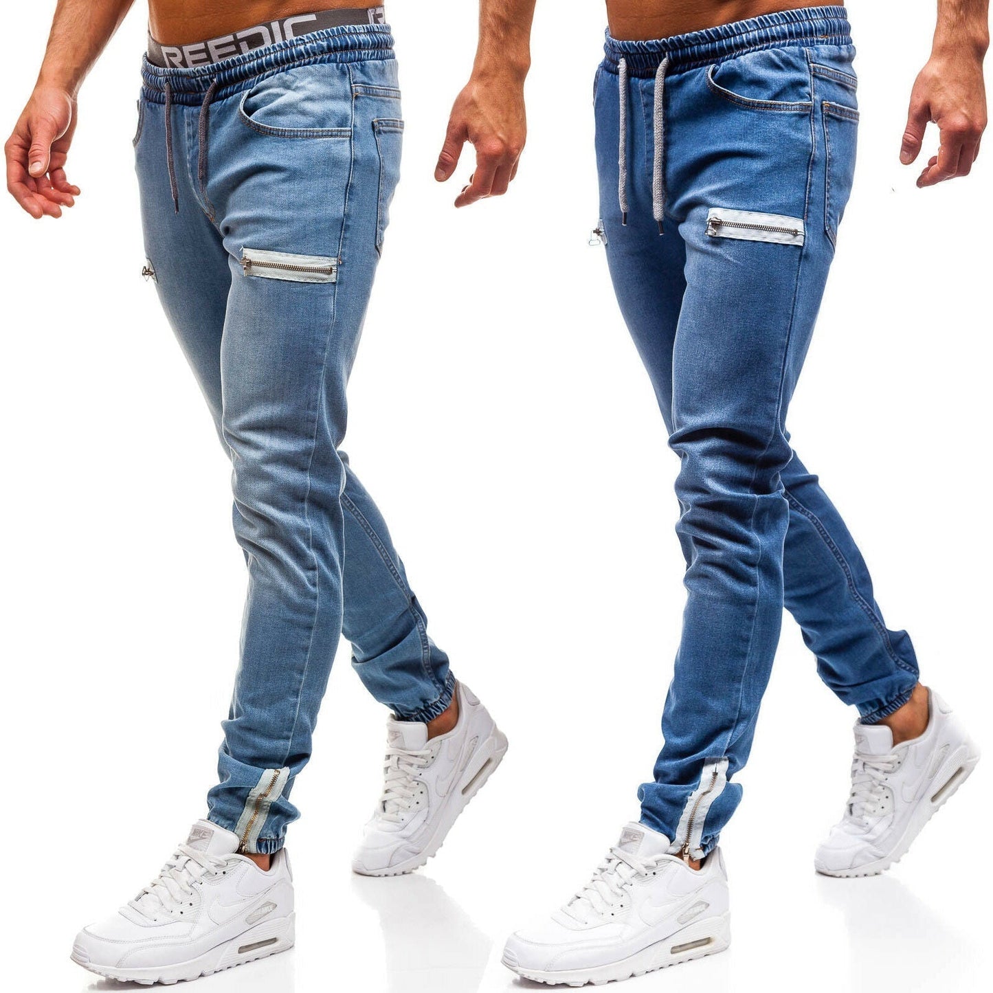 Men's Casual Denim Sports Jeans GlamzLife