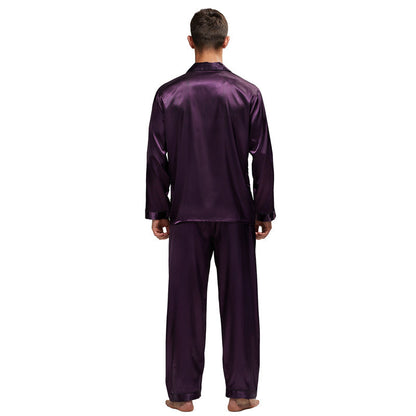 Men's Satin Silk Pajama Night Suit Set | GlamzLife