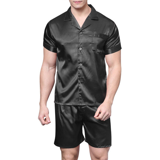 Men's Satin Silk Pajama Night Suit Set | GlamzLife