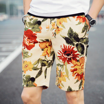 Men's Thin Printed Casual Shorts GlamzLife