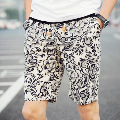 Men's Thin Printed Casual Shorts | GlamzLife