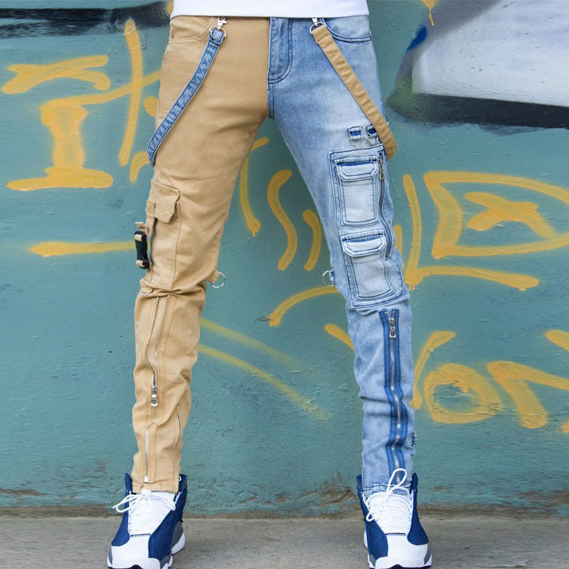 Men's Trendy Slim Fit Straight-Leg Pants | GlamzLife