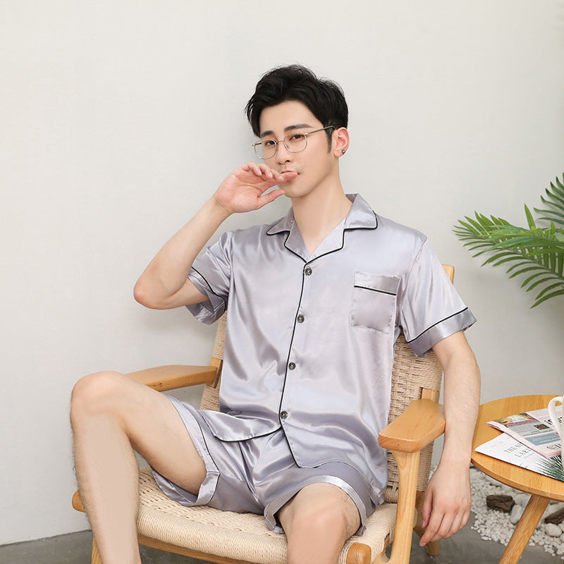Men's Trendy Solid Color Night Suit GlamzLife