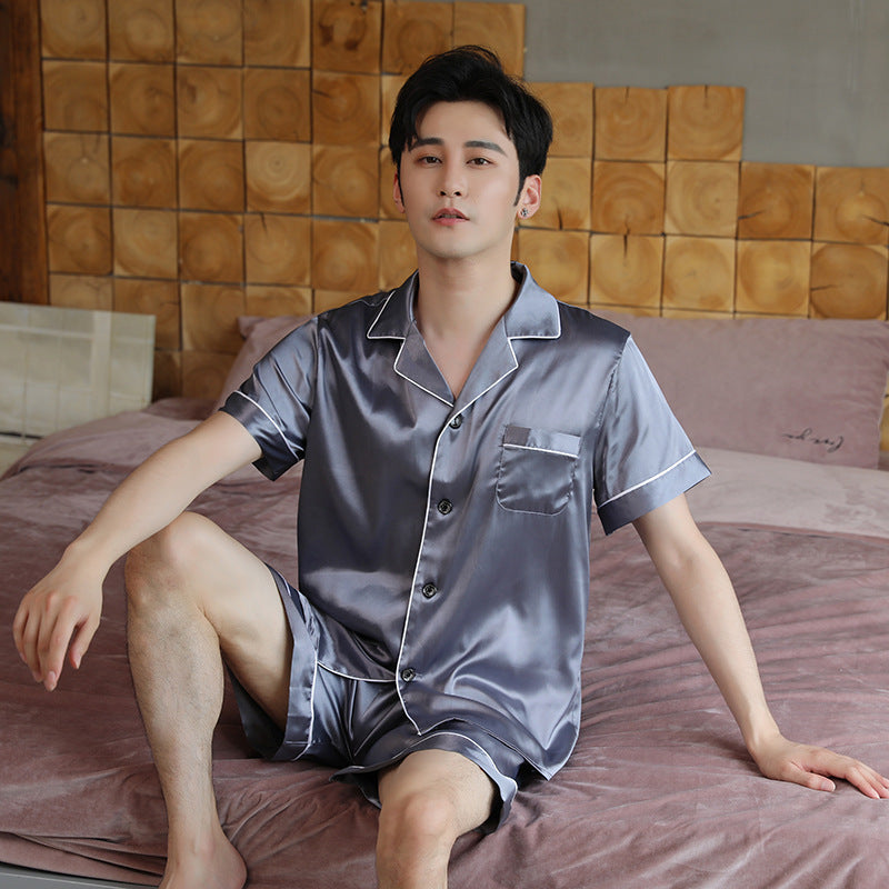 Men's Trendy Solid Color Night Suit GlamzLife