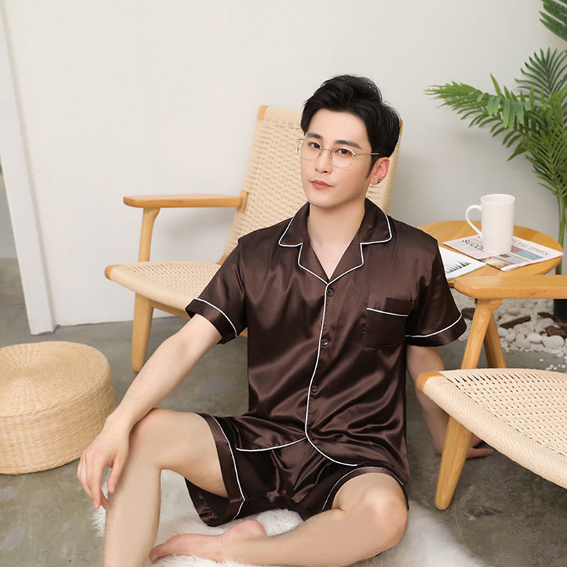 Men's Trendy Solid Color Night Suit GlamzLife