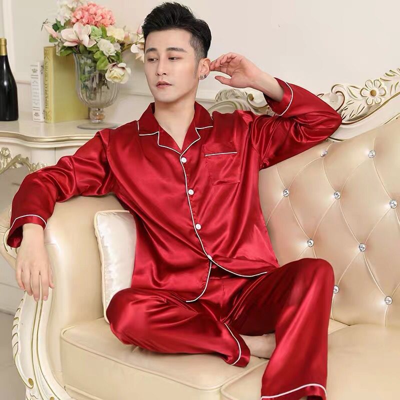 Men's Trendy Solid Color Night Suit GlamzLife