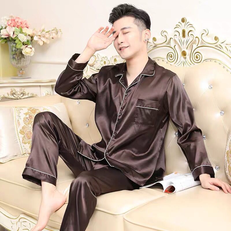 Men's Trendy Solid Color Night Suit GlamzLife