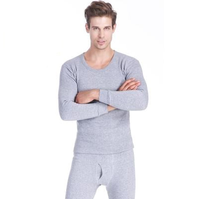 Men's Velvet Thick Round Neck Thermal Wear | GlamzLife