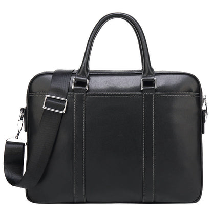 Men's leather portable briefcase file package | GlamzLife