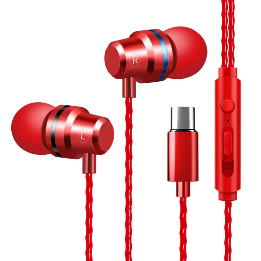 Metal Heat Tone In-ear Mobile Phone Headphones | GlamzLife