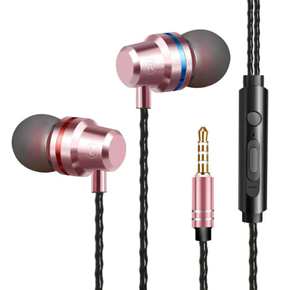 Metal Heat Tone In-ear Mobile Phone Headphones | GlamzLife