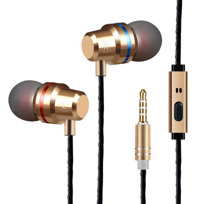 Metal Heat Tone In-ear Mobile Phone Headphones | GlamzLife