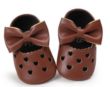 Newborn Baby Bow Knot Soft Bottom Shoes | GlamzLife