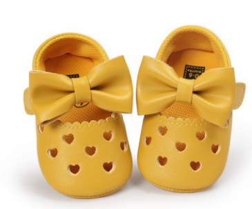 Newborn Baby Bow Knot Soft Bottom Shoes | GlamzLife