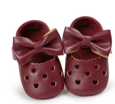 Newborn Baby Bow Knot Soft Bottom Shoes GlamzLife