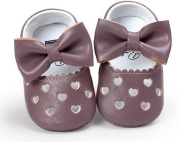 Newborn Baby Bow Knot Soft Bottom Shoes | GlamzLife