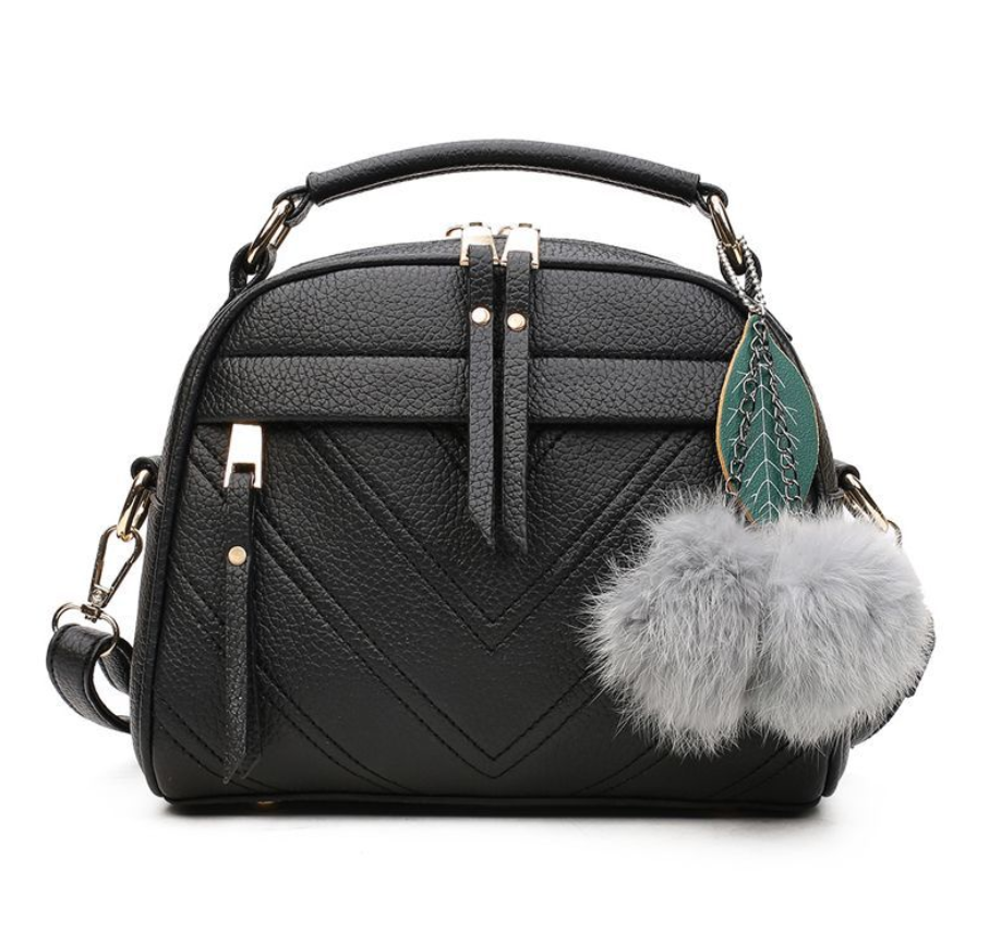 Opulent Tale of Hair Ball and Shoulder Bag | GlamzLife