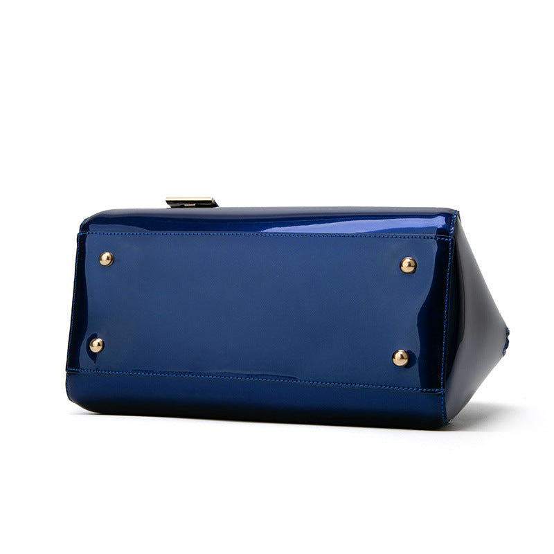 Patent Leather Handbags Shiny Handbag Fashion One-shoulder Diagonal Bag GlamzLife